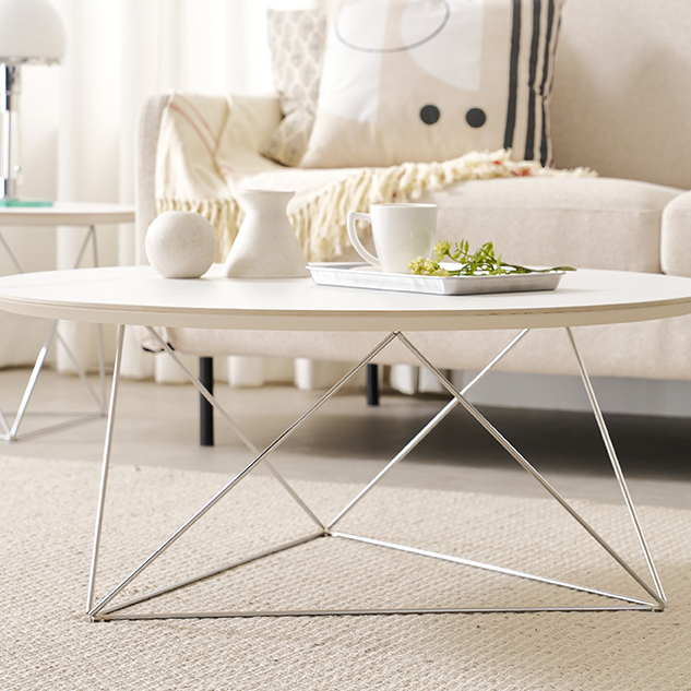 세라믹 거실 테이블 원형 좌식 쇼파 커피 낮은 탁자 800