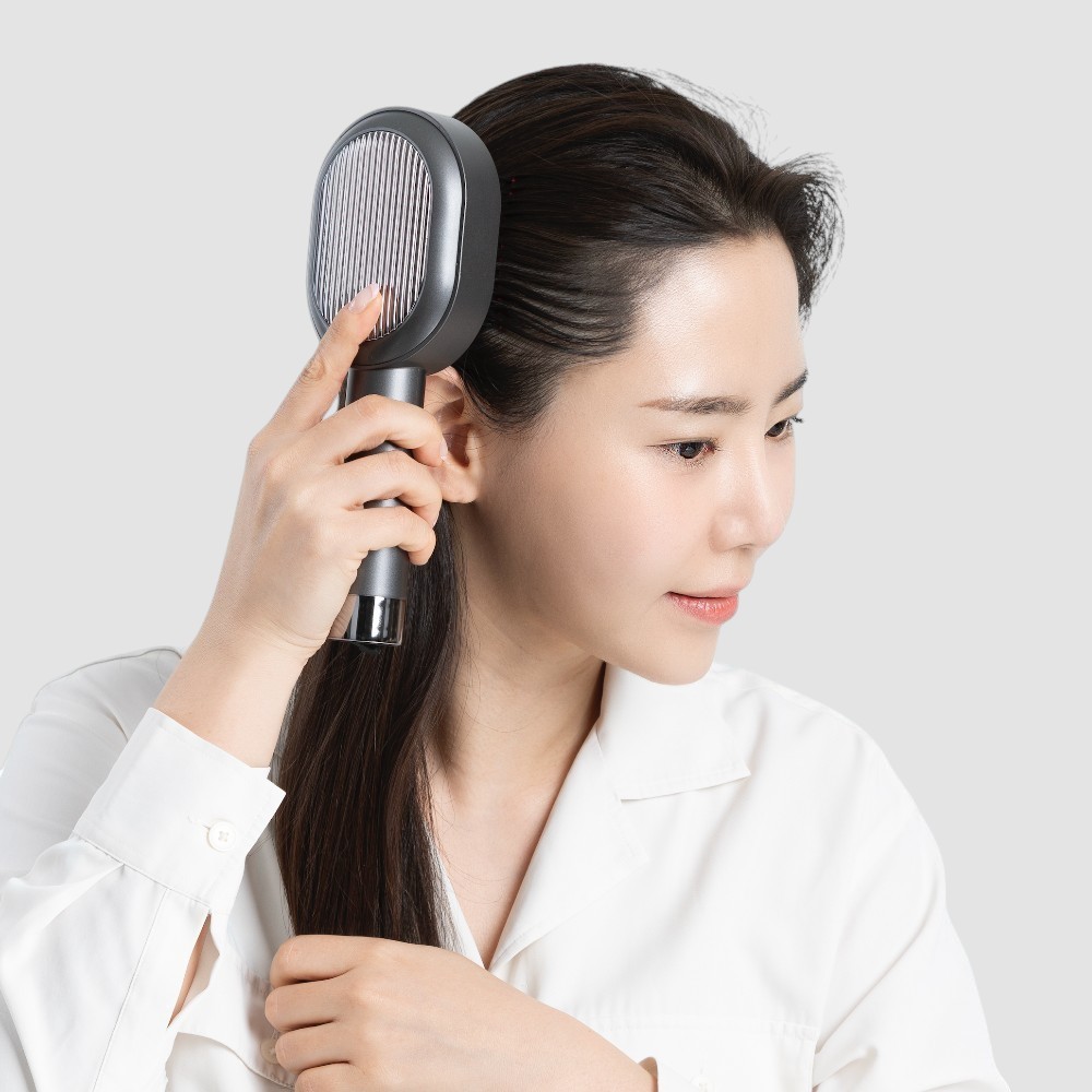 펄케어 헤어 터치 전동 두피 케어 마사지기 탈모 관리 헤어 앰플 탈모 용액 도포기 - 상세 이미지 4