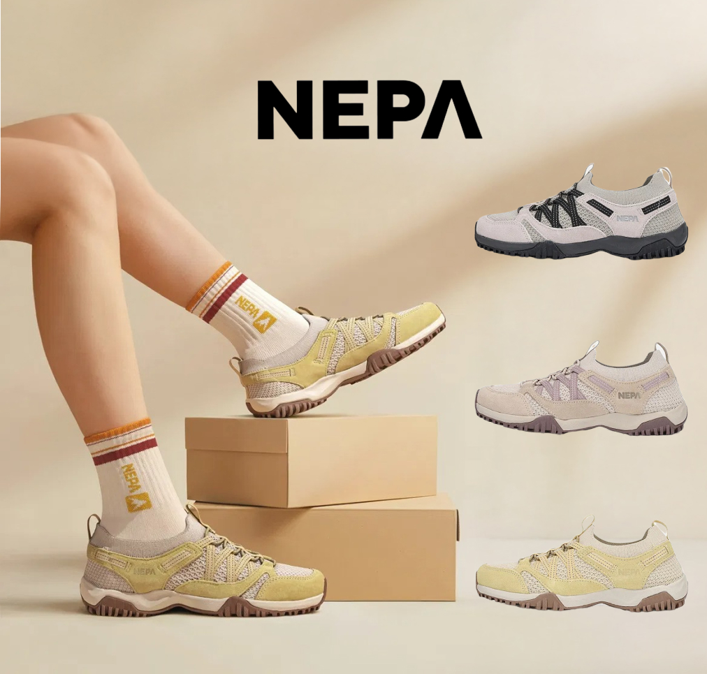 네파 트레킹화 슬립온 여성 니트화 발편한 가벼운 운동화