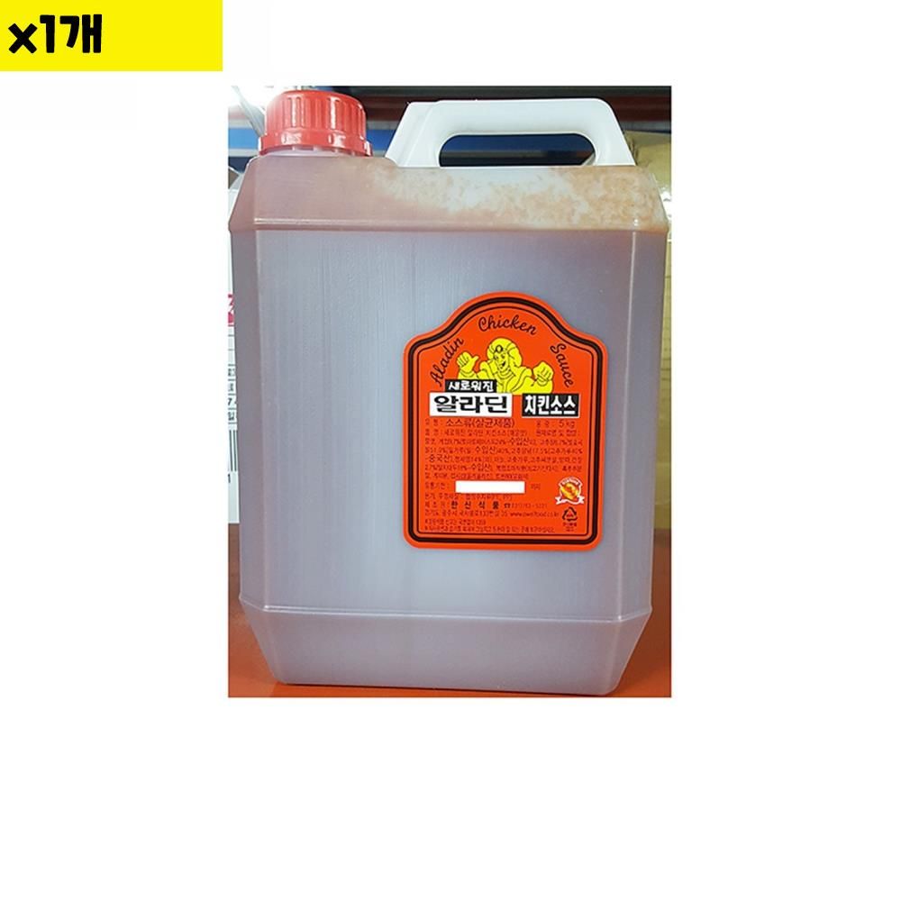 식자재 도매 매운맛 양념치킨소스 알라딘 5Kg 1개 - 상품 이미지