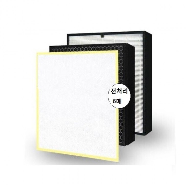 CFX-A100D 국산헤파+탈취+전처리6 고급형필터호환