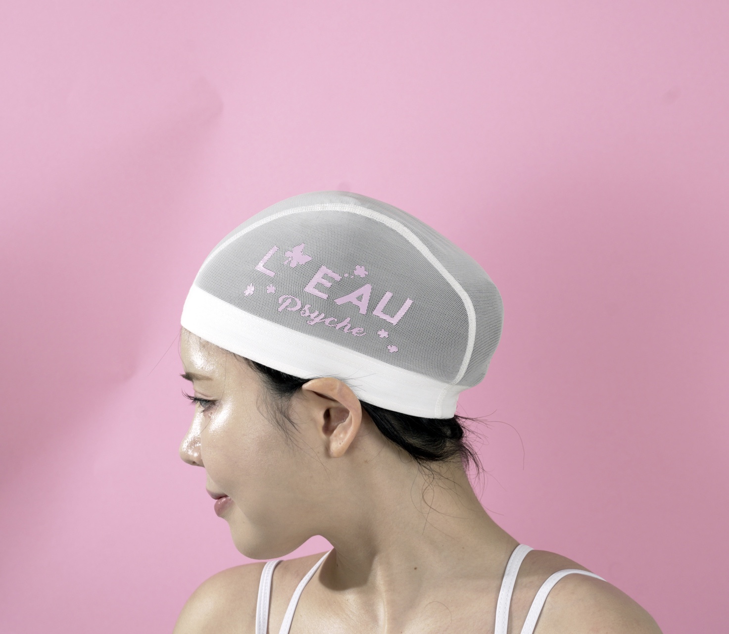 진정한 부잣집 존예공주님를 위한 사쿠라 베이비핑크 메쉬수모 - 상세 이미지 5