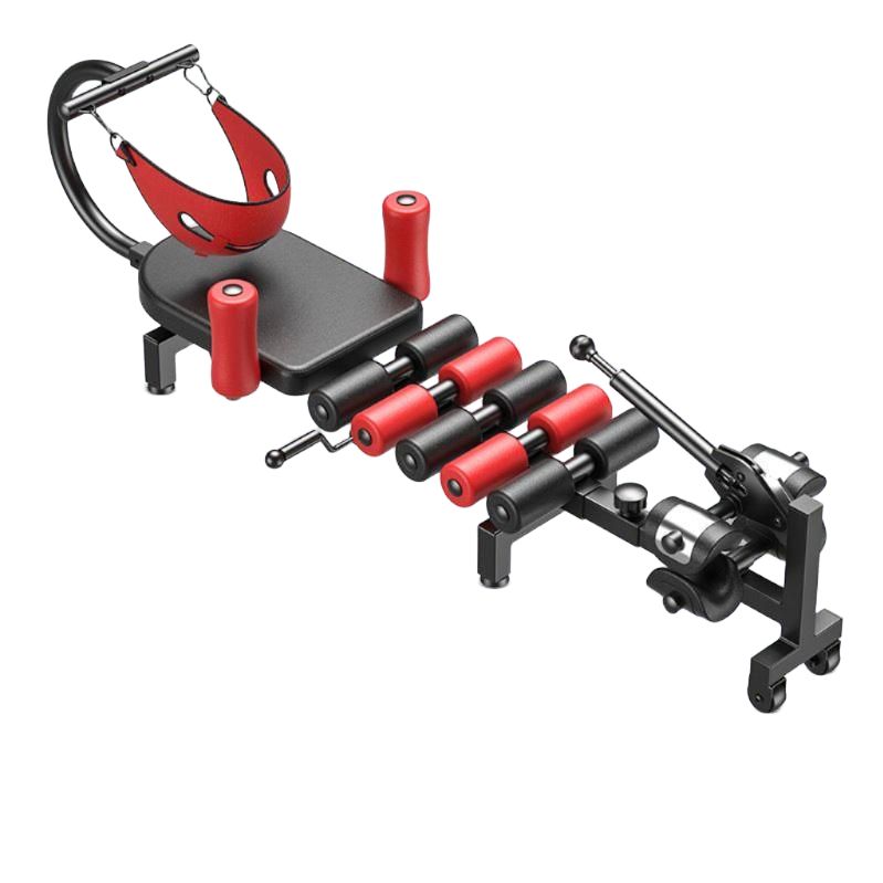 필라테스 허리운동기구 꺼꾸리 허리 스트레칭 척추 견인기 표준형(롤러+U자발4개)