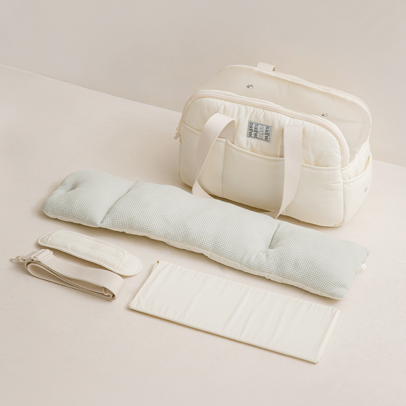SSFW Maron Bag 쿠션 (블랙/크림/화이트) - 상세 이미지 2