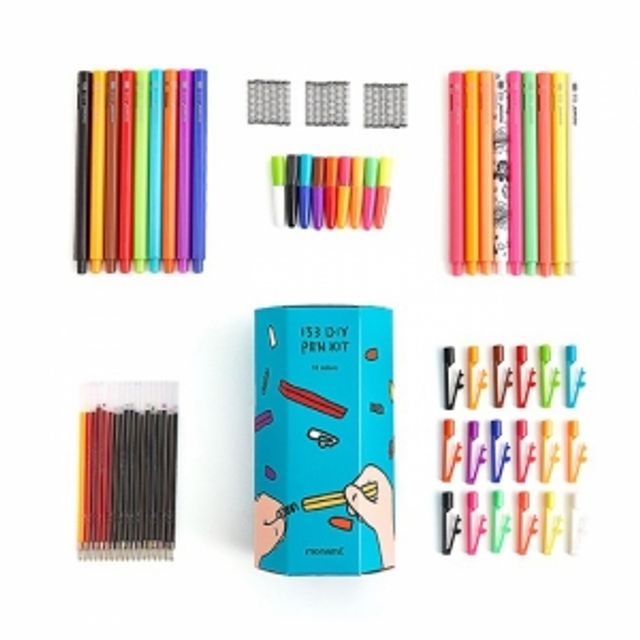 모나미153DIYPENKIT12본/펜키트키트볼펜 - 상품 이미지