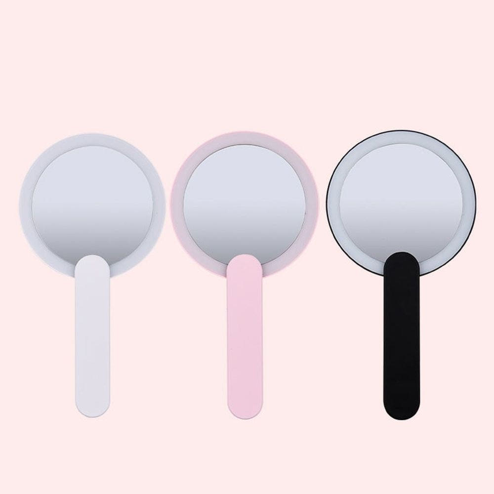 LED 화장 휴대거울