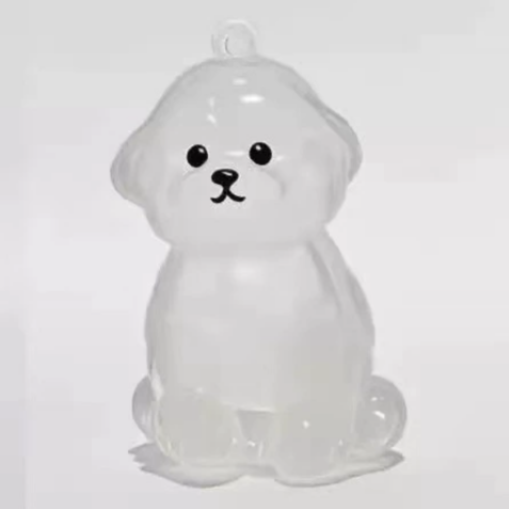 강아지털 보관함 키링 애완견 무지개다리 액세서리 동물 귀여운 추억 추모 기념 소중한 펫 - 상세 이미지 3