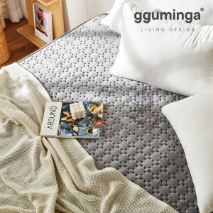 꾸민가 THE슬림 탄소매트 극세사 카본 전기 매트 워셔블 침대 온열 전기... 개봉기 | 실사용 후기 - 상품 이미지 1