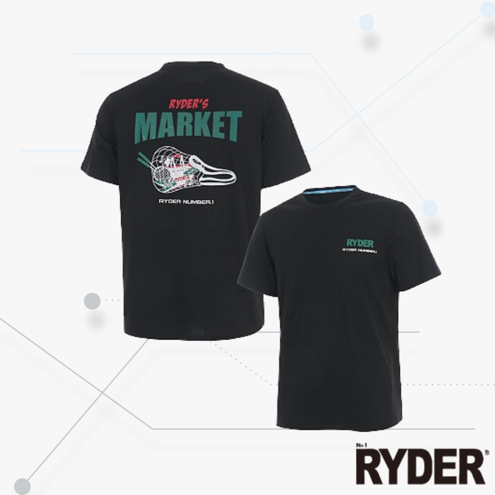 라이더 배드민턴의류 반팔 운동복 티셔츠 상의 2025RC-18 - 메인 이미지