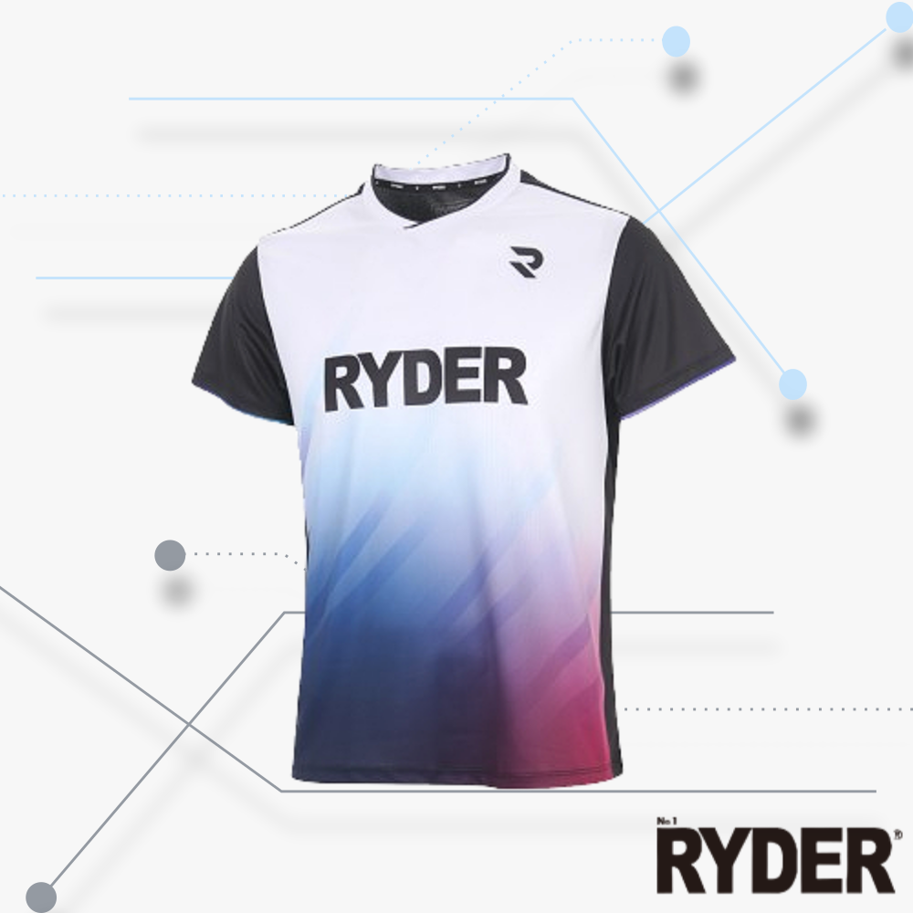 라이더 배드민턴의류 경기복 게임웨어 상의 2025R-16 - 상품 이미지