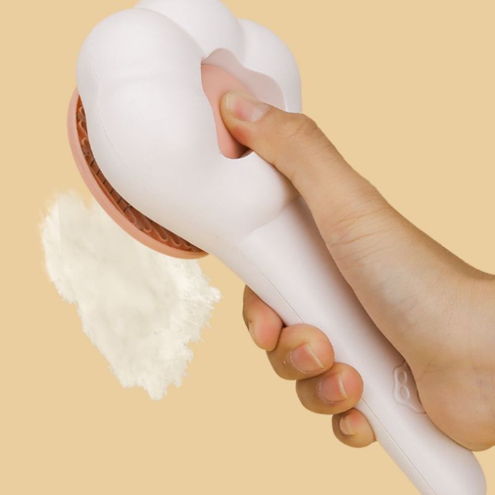 고양이 강아지 엉킨 털 제거 소형견 애견 원터치 펫 관리 안아픈 털갈이 브러쉬 빗 3종류 - 상세 이미지 3