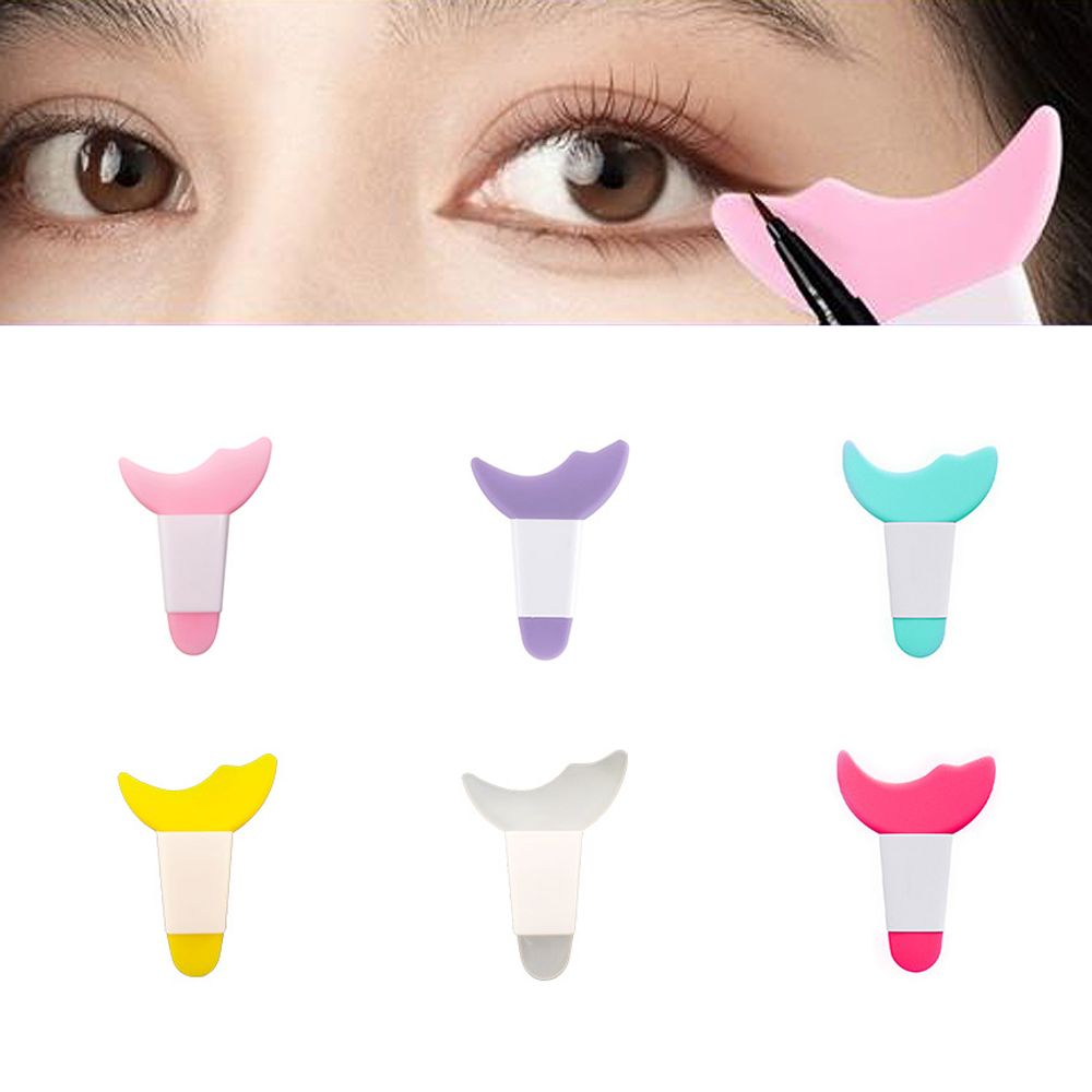 아이라인 마스카라 번짐방지 눈화장 도구 핑크-1P - 상품 이미지