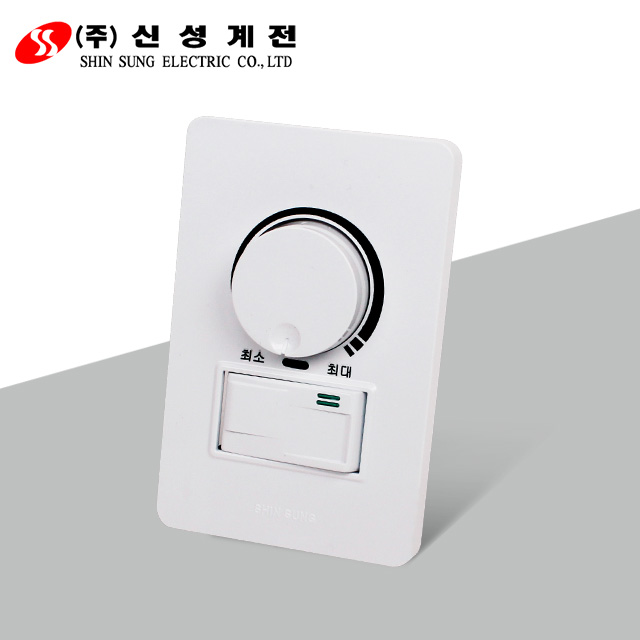 LED 신성 1구 스위치형 조광기 500W 디머 스위치 밝기조절 - 상품 이미지