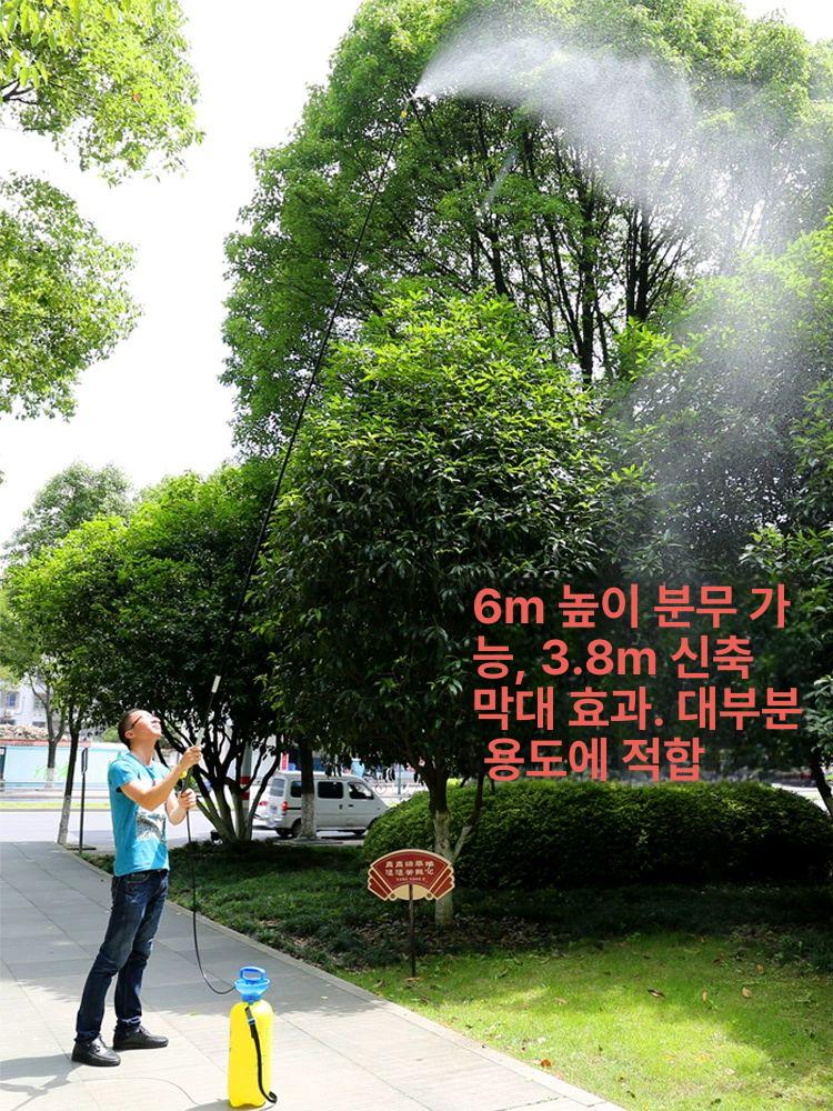 농약약대 스프레이건 10m 고압 약대 스프레이 노즐 분무기노즐 고압분무기 분사노즐 1.1-11.5m 분사 가능 고 14m - 상세 이미지 3