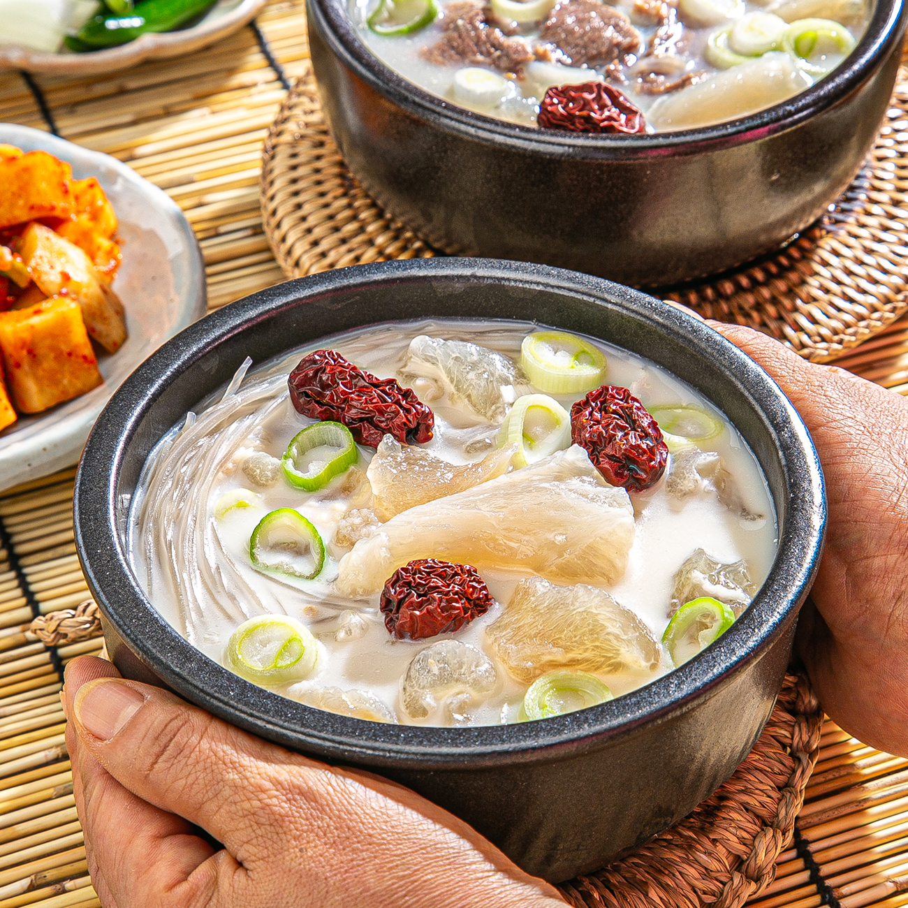 제철밥상 도가니탕 500g 3+1팩 스지 몸보신 사골 곰탕 이미지 7