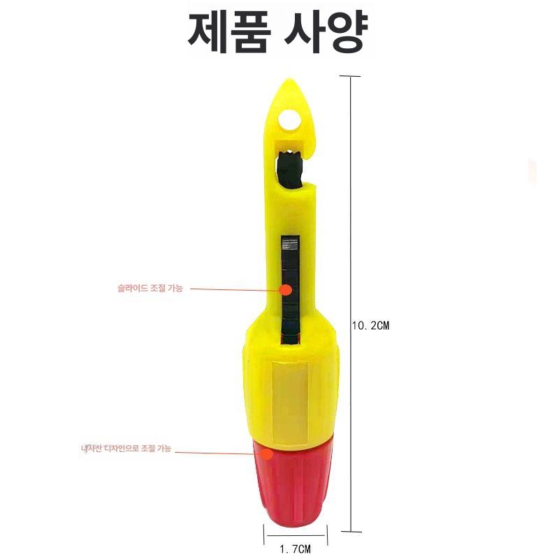 터미널 커넥터 자동차 배선 점검 트레일러 테스터기 어댑터 정비 피부손상방지 선탐침 4mm 빨강 - 상세 이미지 3