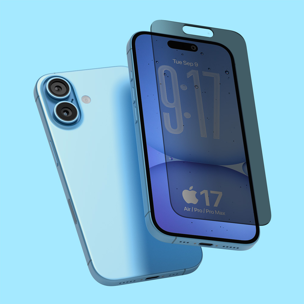 코커 사생활보호 아이폰 액정 보호필름 아이폰17, 2매입