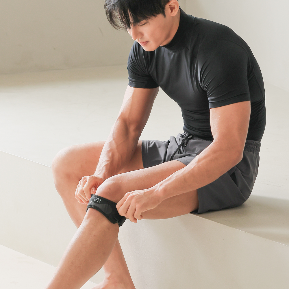 빔핏 러닝 무릎보호대 슬개골 밴드 아대 슬개건 축구 배드민턴 이미지 8