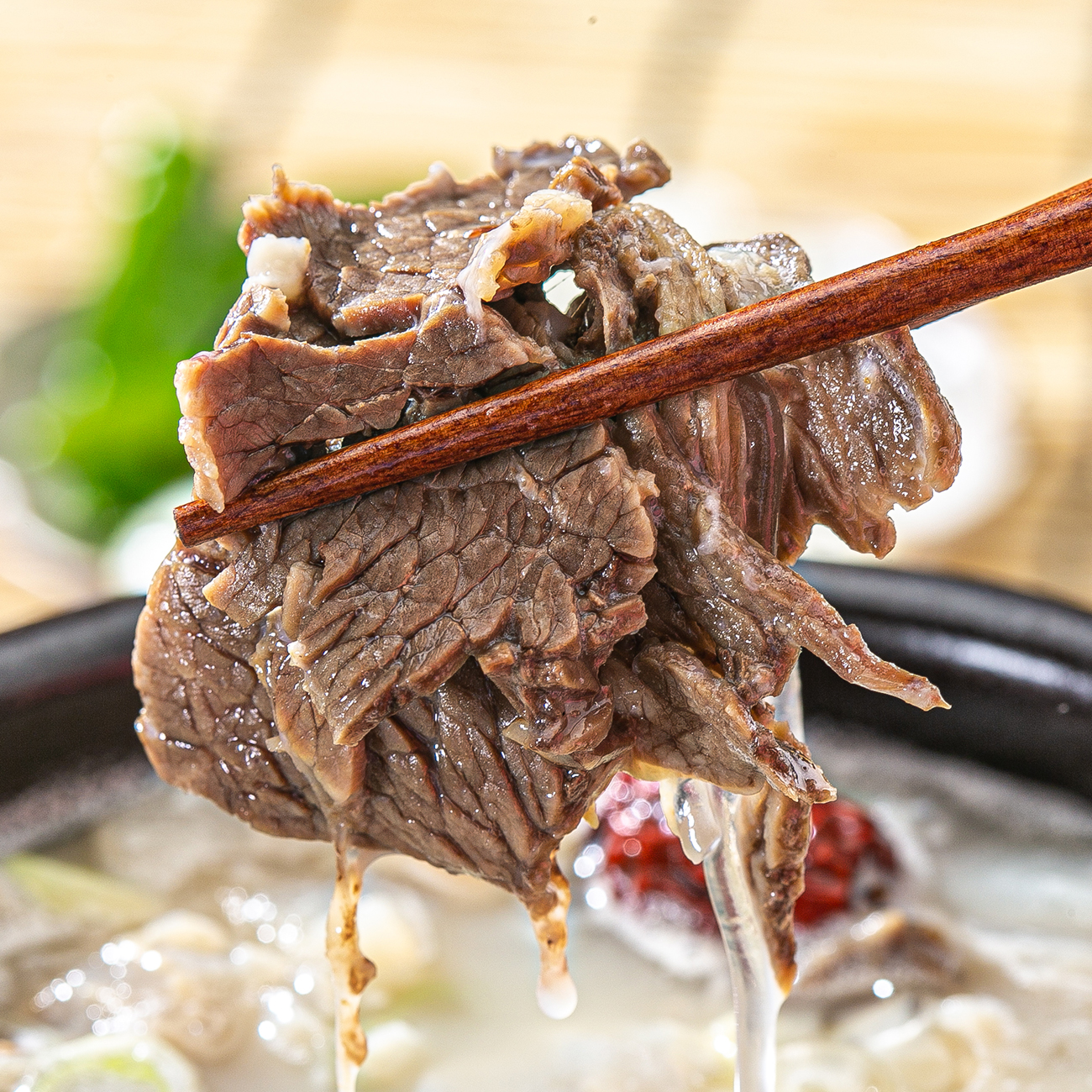 제철밥상 도가니탕 500g 3+1팩 스지 몸보신 사골 곰탕 - 상세 이미지 4