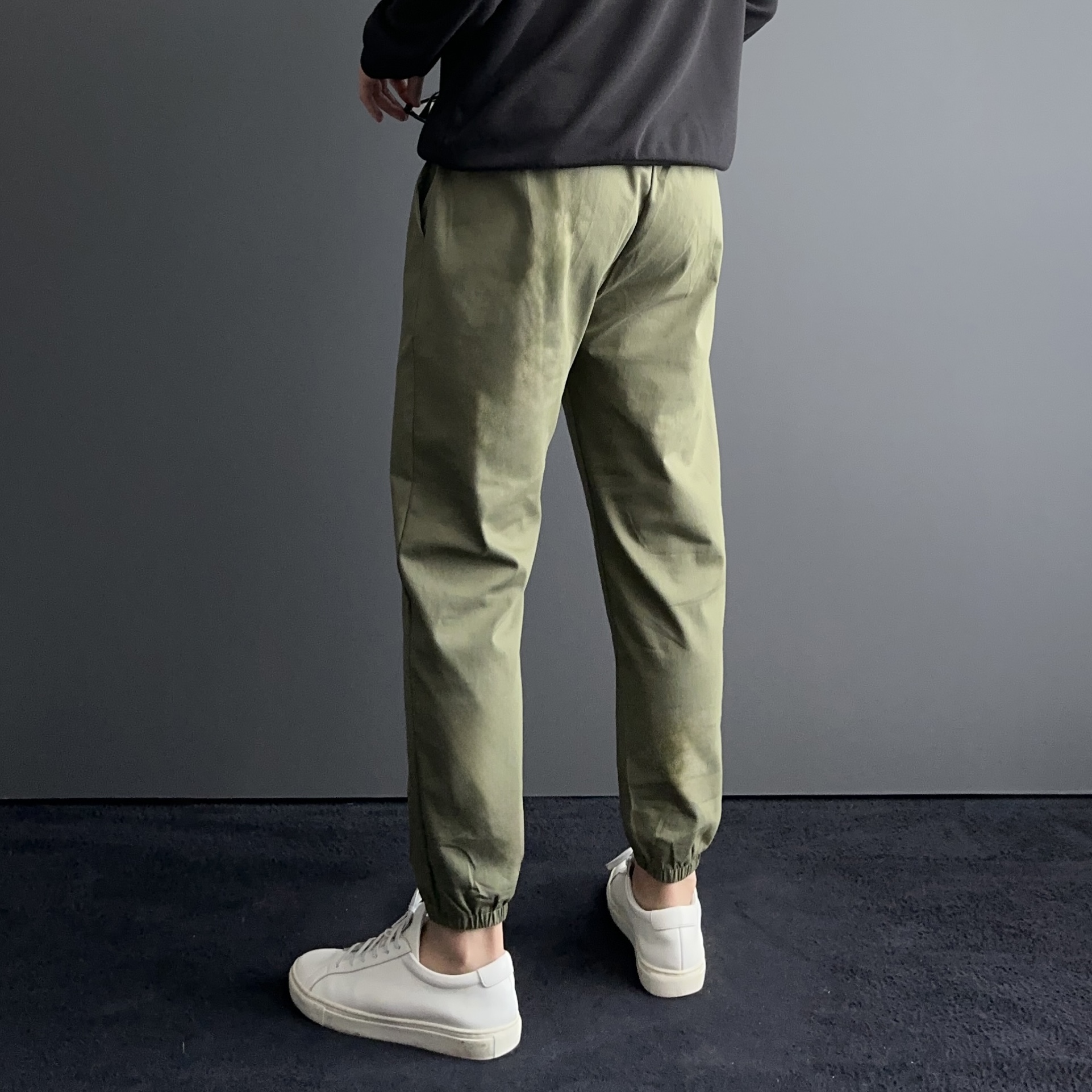 남자치노팬츠 테이퍼드핏 남자통바지 - 상세 이미지 3