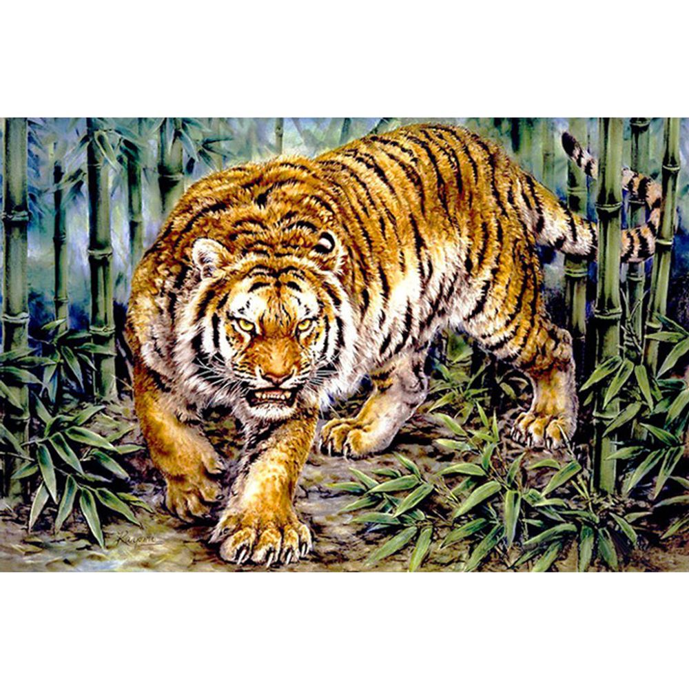 호시탐탐 (캔버스) 보석십자수 40x50 - 상품 이미지