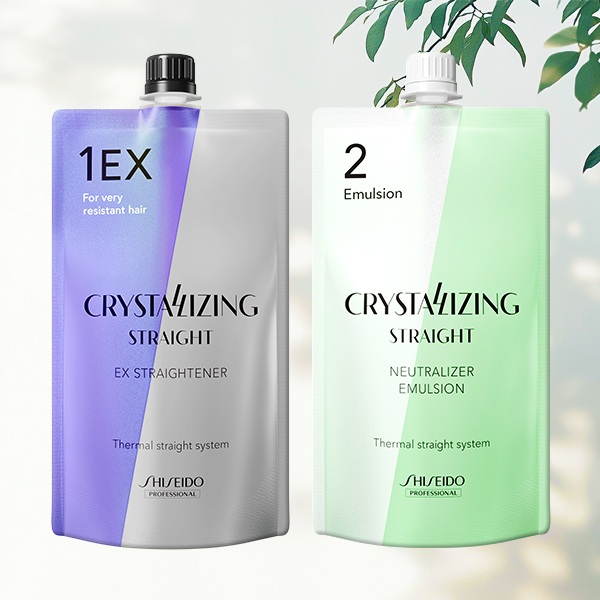 시세이도 크리스탈라이징 스트레이트 에멀전 EX1강곱슬모