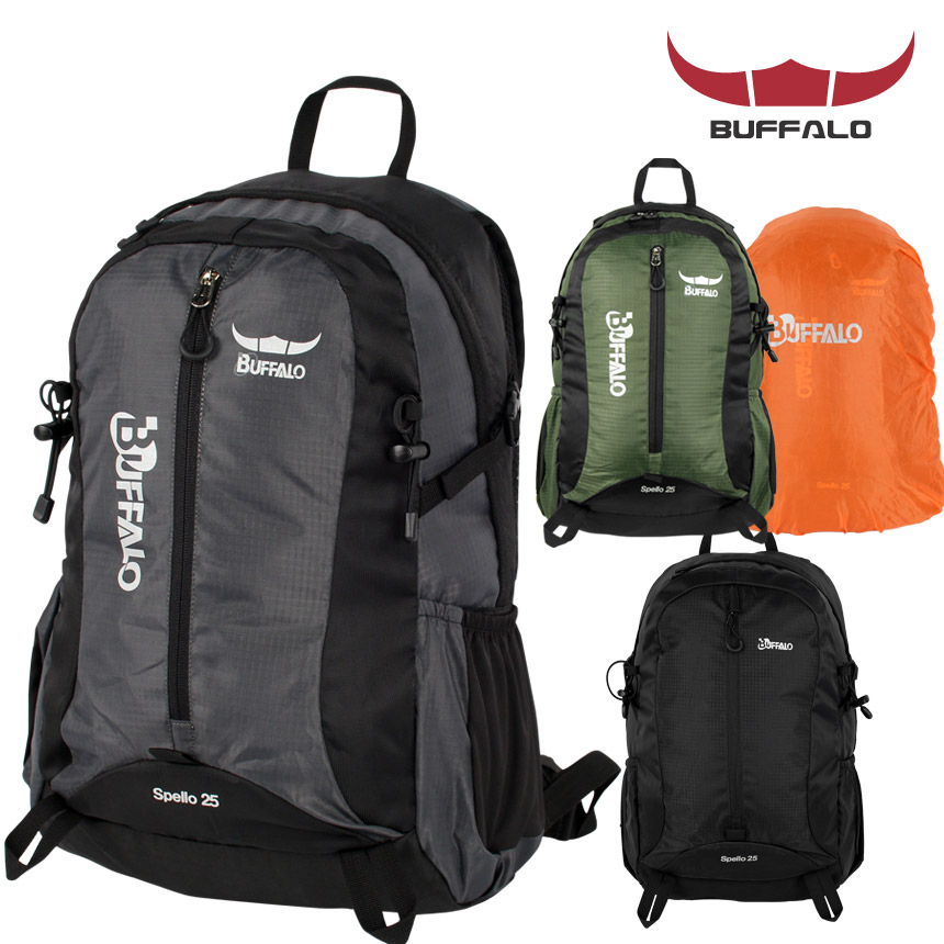 버팔로 스펠로 등산배낭 25L 등산가방 배낭 레인커버 백팩 가방