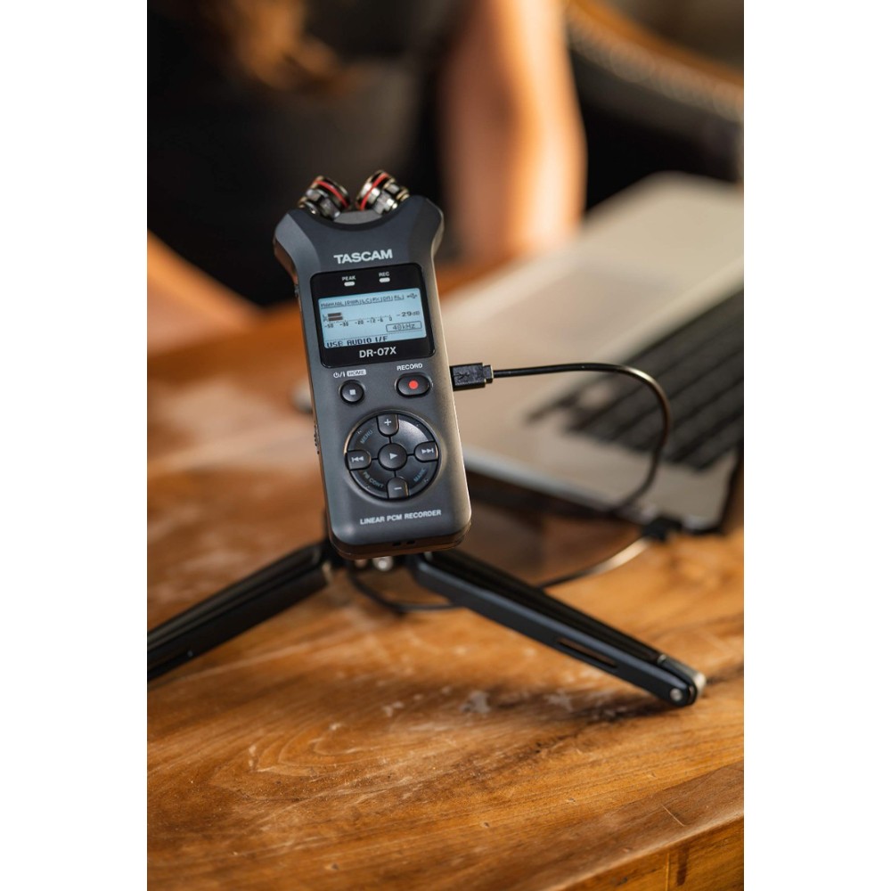 타스캠 TASCAM 커스텀 DR-07X 핸디 레코더 USB 마이크 이미지 6