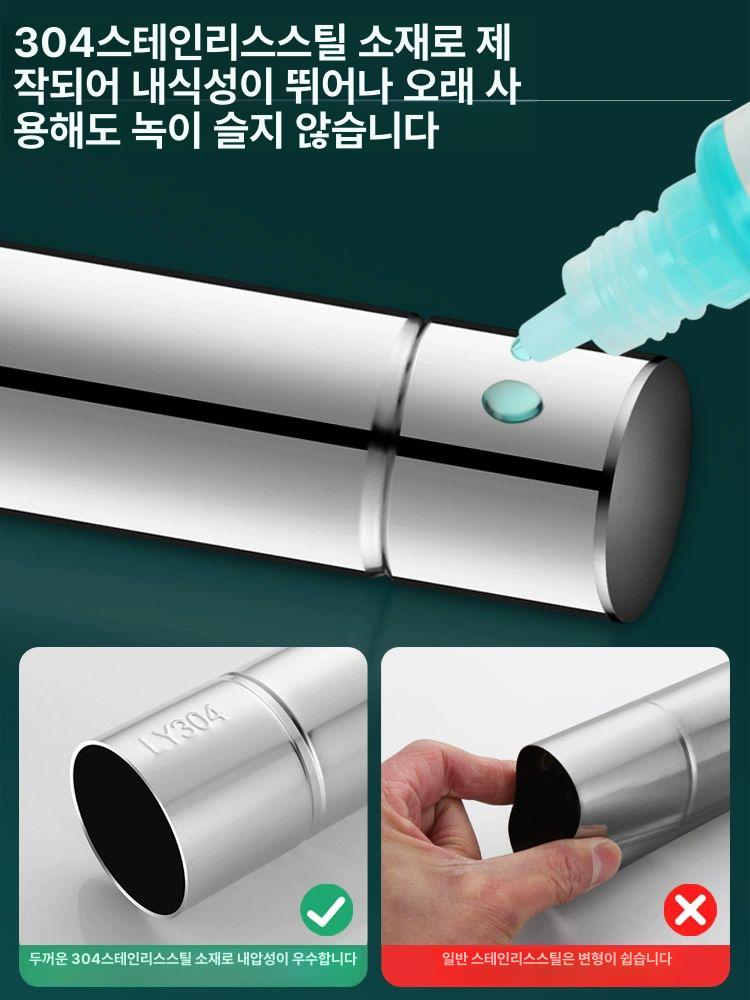 스테인리스 자바라연통 배기관 주름관 스테인레스 스틸 배관자재 수도배관 밸브 볼밸브 60x100cm 두꺼운 재질 304 A - 상세 이미지 4