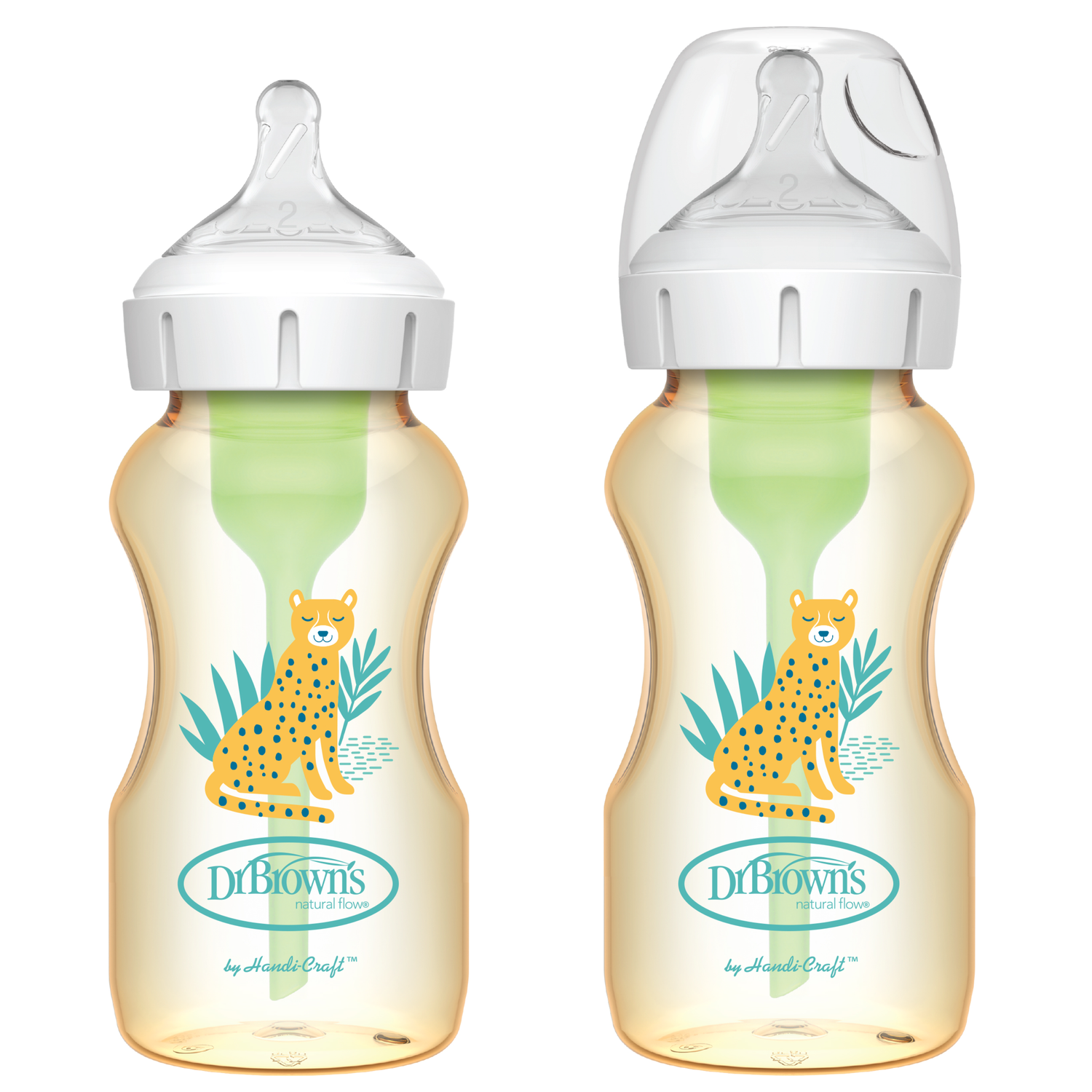 닥터브라운 오피셜 / PPSU 젖병 와이드넥 270ml 2개, 꼭지 교체/치발기 옵션 선물