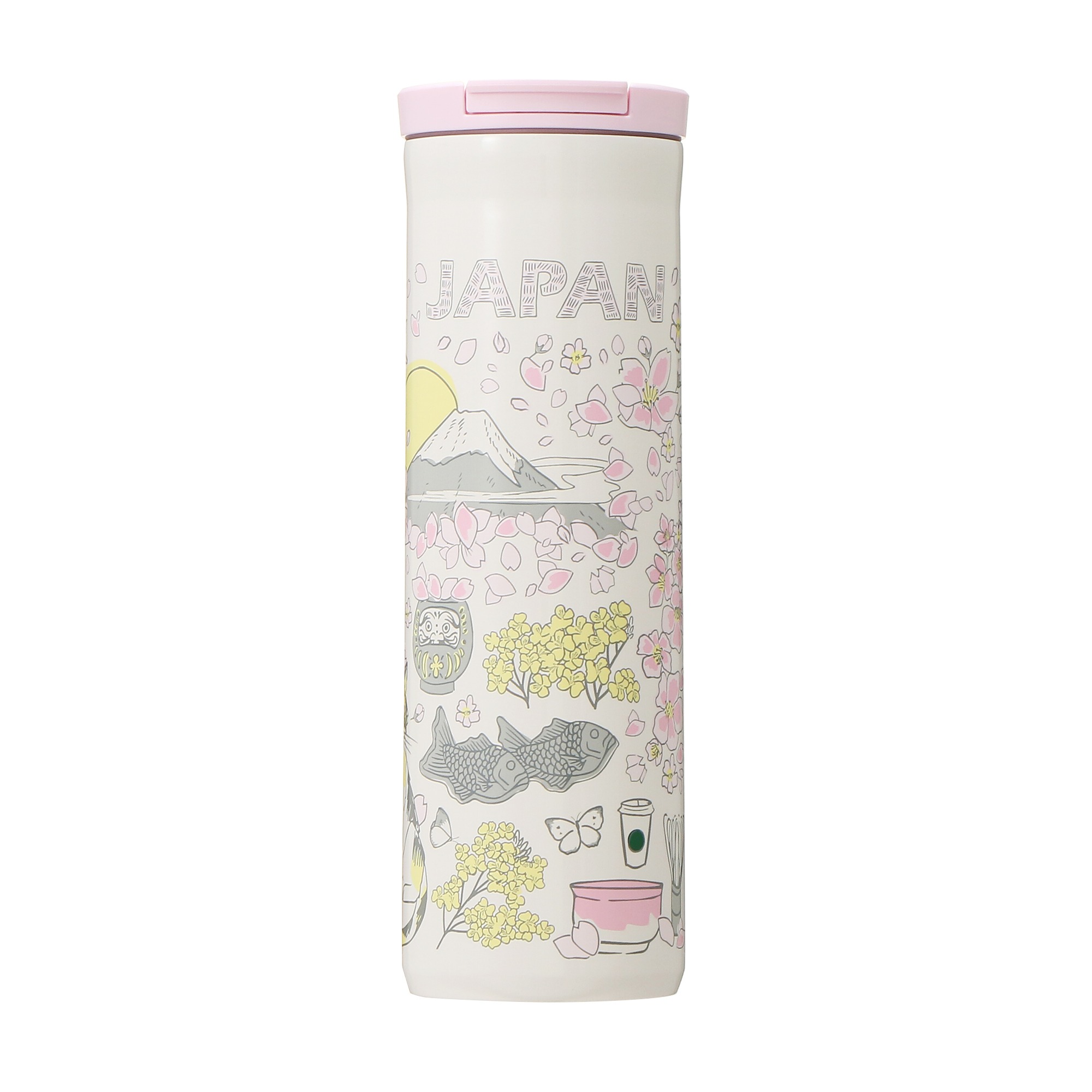 일본 스타벅스 빈 데어 시리즈 스프링세트 머그컵 414ml 테인리스 보틀 473ml - 상세 이미지 3