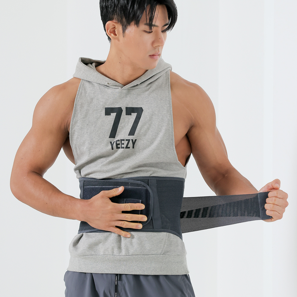 빔핏 허리 복대 보호대 얇은 여름용 밴드 척추 보호 디스크 이미지 7