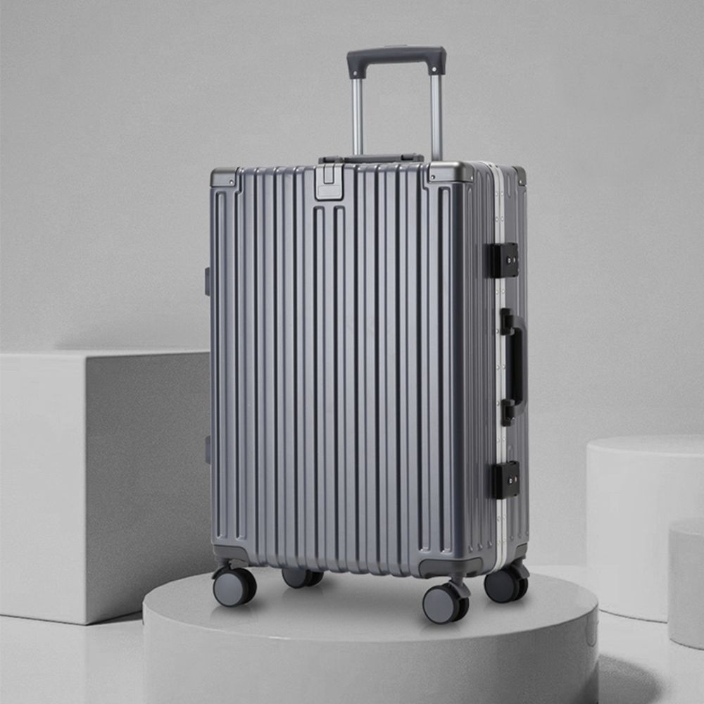 하드 24형 그레이 캐리어 컵홀더 여행용 멀티 - 상품 이미지