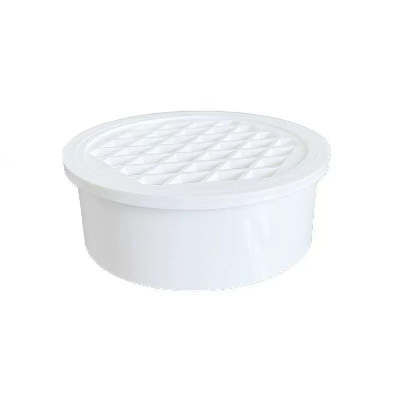 배수관덮개 PVC 막힘방지 스테인리스 막힘 내장 배관자재 pvc배관 배관커버 수도배관 110mm 비탈착식 내장 배수구 - 상품 이미지