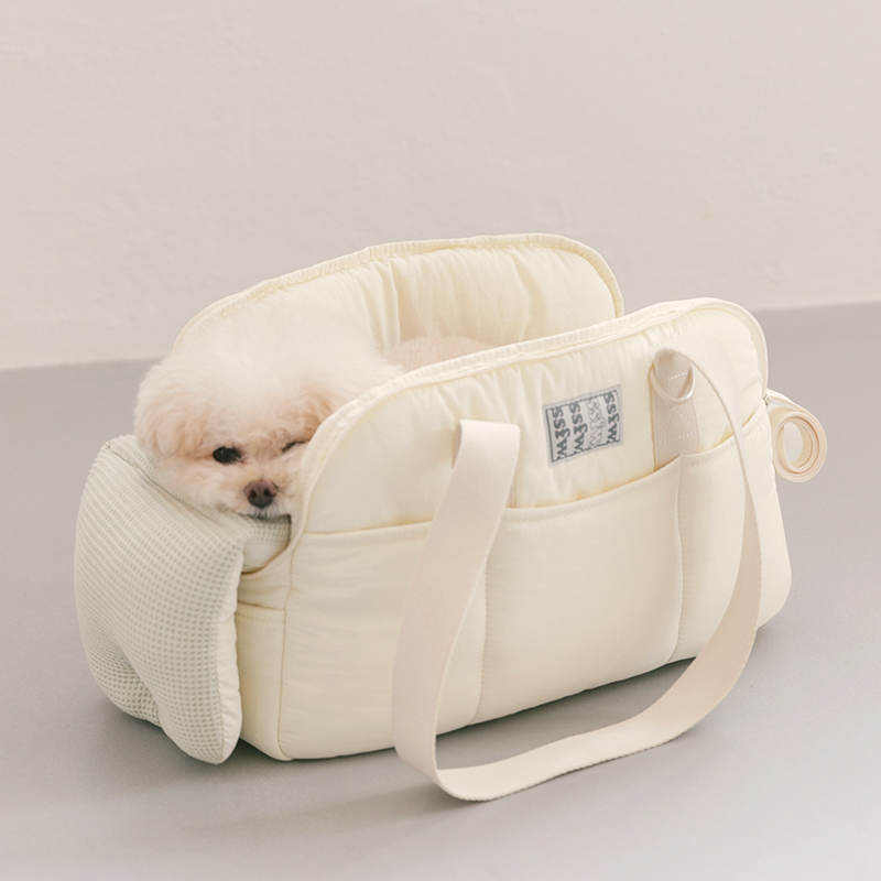 SSFW Maron Bag 쿠션 (블랙/크림/화이트) - 상세 이미지 3