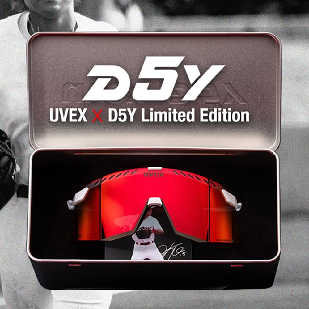 우벡스 김도영 한정판 페이스 스테이지 CV D5Y 러닝 테니스 야구 스포츠 고글 선글라스