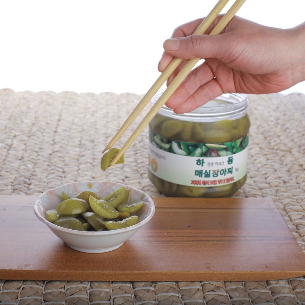 하동 매실장아찌 매실 짱아치 청매실 절임 장아치 1kg - 상품 이미지
