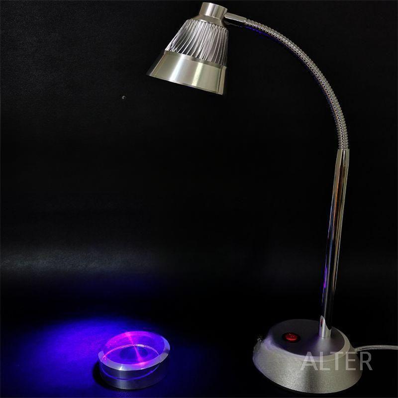 LED 지폐 형광 스탠드 램프 플러그 위조지폐 물질 UV 검사기 3W 지폐 검증등 (클립형) - 상세 이미지 3