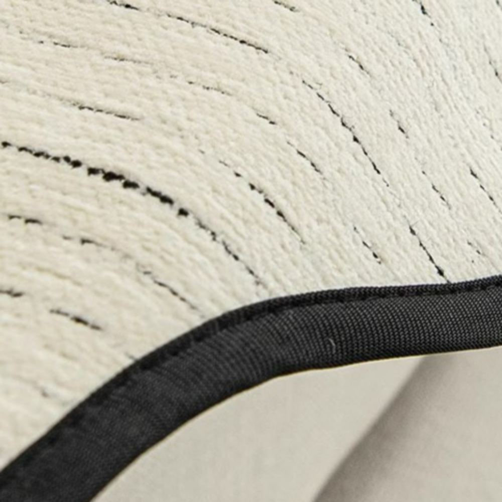 스트라이프 물결 소파커버 사계절 소파패드 비정형 모던 미끄럼방지 넓은 매트 아이보리