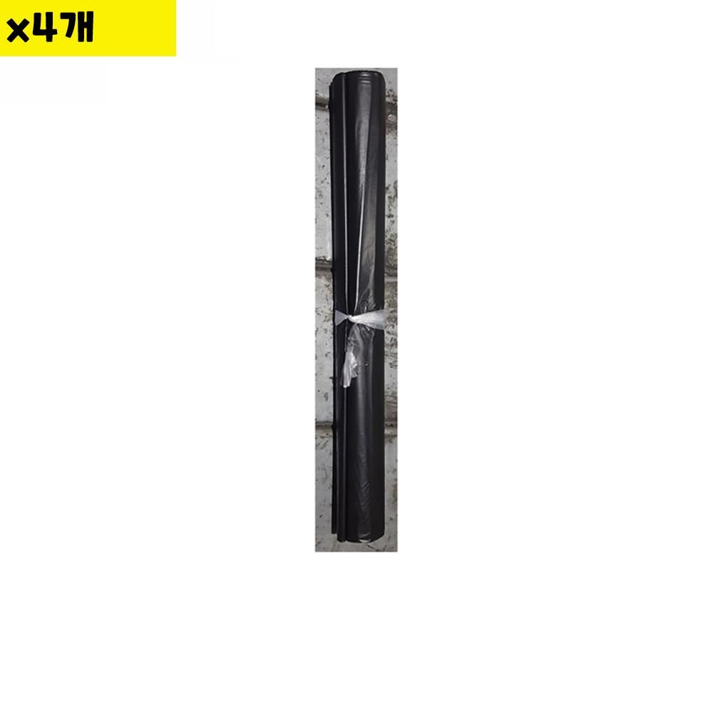 쓰레기봉투 검정 푸르미 40L 55cm x4 - 식자재 용품 - 메인 이미지