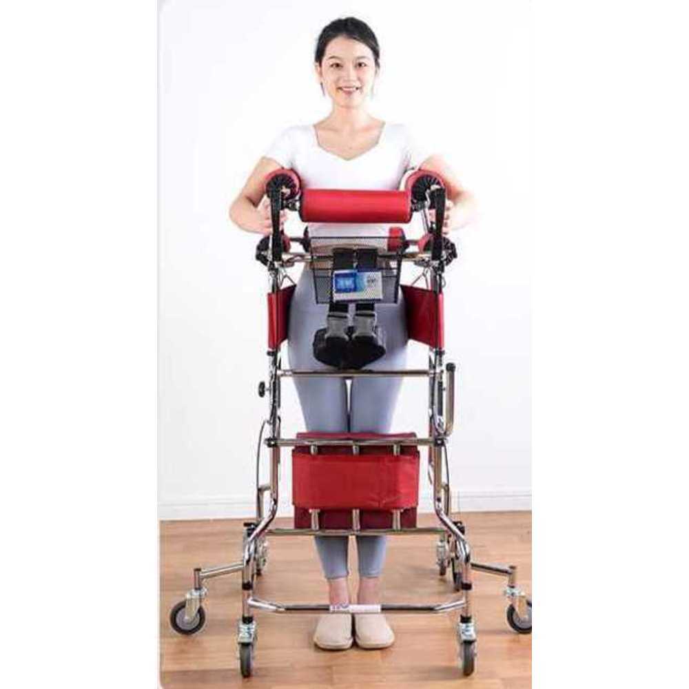 재활 보행기 걷기 장비 접이식 노약자 실버카 어른 보행 광폭휠 - 상품 이미지