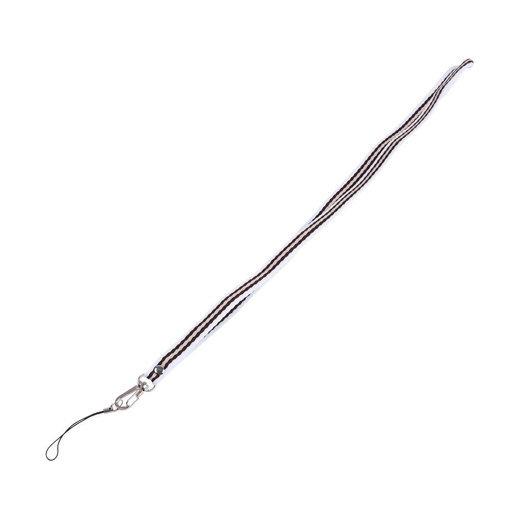 넥 스트랩 White Brown 35cm 목 스트랩 목걸이줄 - 상품 이미지