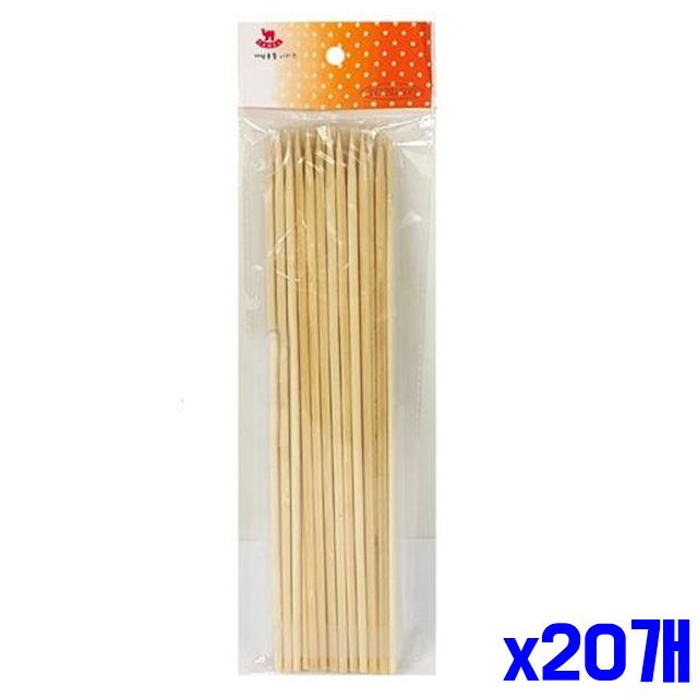 30cm 다용도 x20개 어묵 꼬치 30개입 대나무 대나무꽂 - 상품 이미지