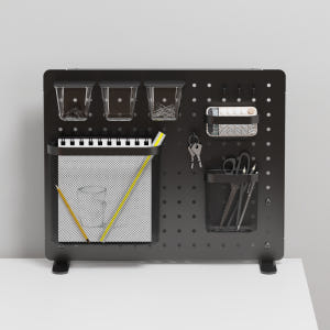 루나랩 타공판 책상 페그보드 수납 거치대 정리함 클램프 파티션 오거나이저... 실사용 후기 | 효과 있을까? - 상품 이미지 1