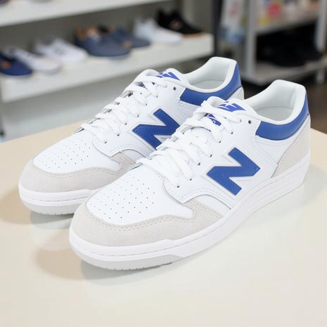 뉴발란스 480 남성 스니커즈 운동화 화이트블루 BB480LBID