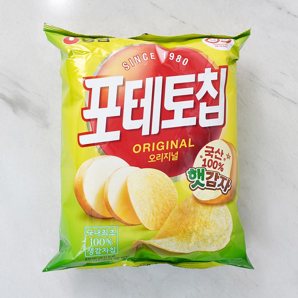 메가마트 농심 포테토칩 오리지날 110g - 메인 이미지