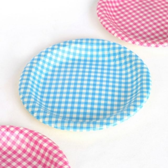 이라이프컬러종이접시10개입(20cm)일회용접시 - 상품 이미지