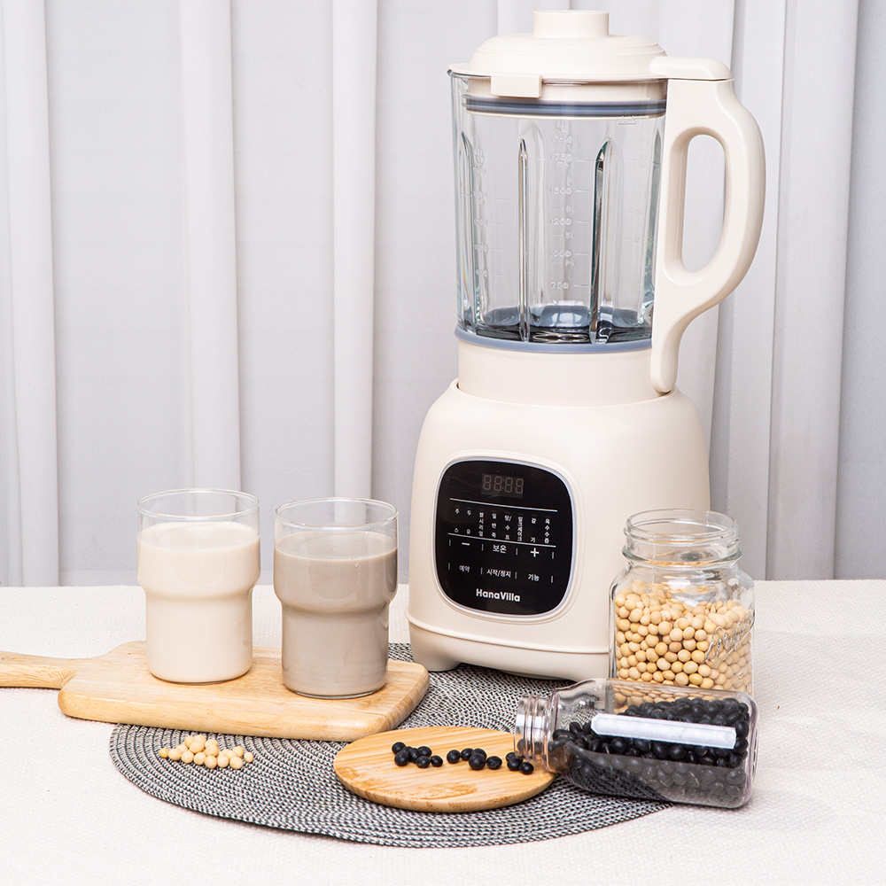 대용량 눌러붙지않는 간편세척 12중칼날 보온 두유제조기 1.75L