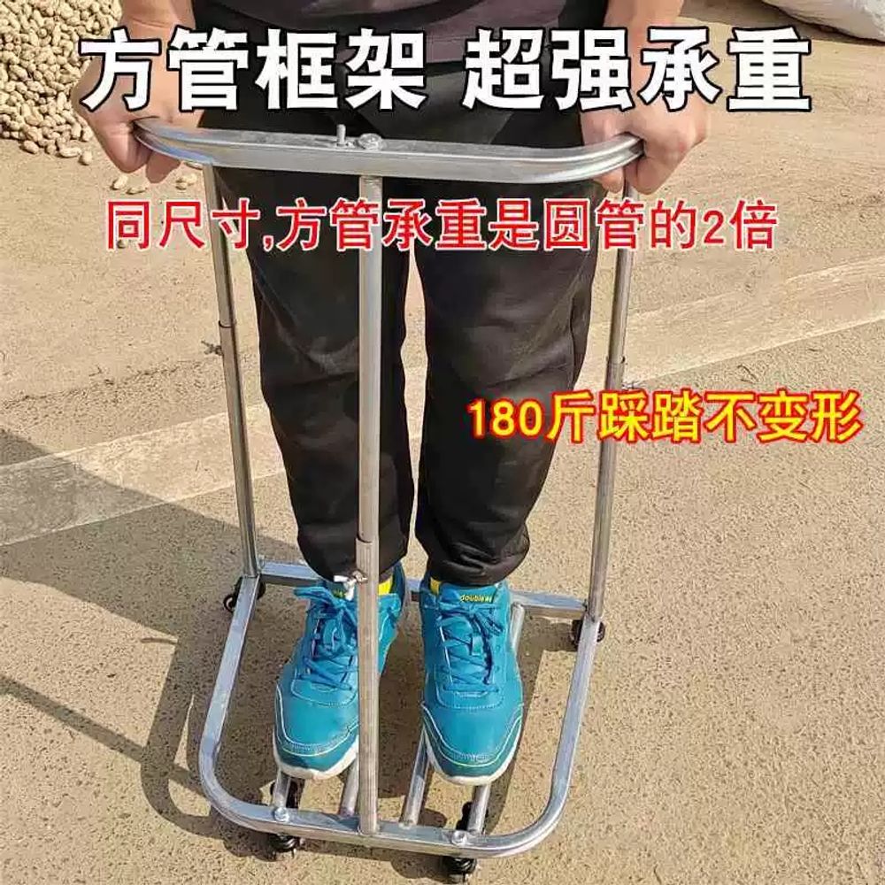 마대걸이 프레임 분리수거 철제 분리수거대 수거함 자루 - 상세 이미지 4