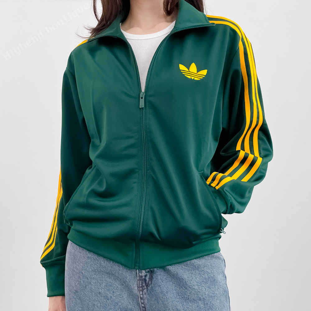 아디다스 져지 저지 트레이닝복 트레이닝 셋업 츄리닝 세트 그린 옐로우, S